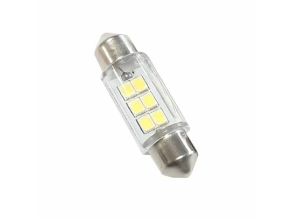 Led λάμπα για πλαφονιέρα με 6 SMD led 42 mm - 1τμχ.