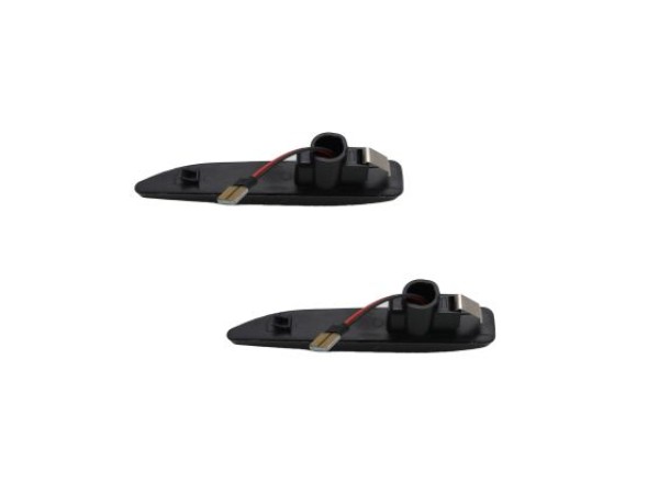 Led φλας φτερού για BMW E65, E66, σειρά 7 (2002-2008) - φιμέ με τρεχούμενο φλας - σετ 2τμχ.