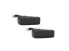 Led φλας φτερού για Mercedes W124 / W201 / W202 / SMART - φιμέ με τρεχούμενο φλας - σετ 2τμχ.