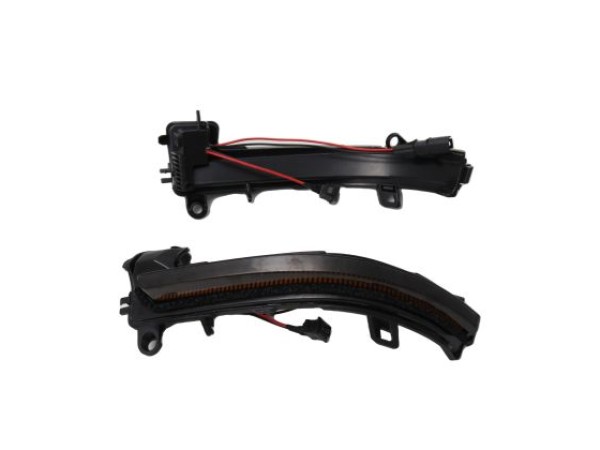 Τρεχούμενα led φλας για καθρέφτες για BMW i3, X1 E84, E90, F20, F21, F22, F23, F30, F31, F34, F32, F33, F10, F11, F07, F01, D02, D04 (2011-2019) φιμέ με τρεχούμενο φλας - σετ 2τμχ.
