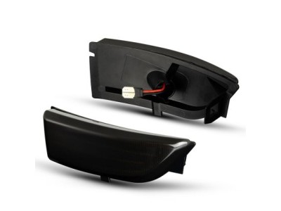 Τρεχούμενα led φλας για καθρέφτες για Ford Ranger (2012+), XLT, Wildtrack - φιμέ με τρεχούμενο φλας - σετ 2τμχ.