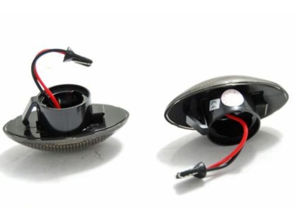 Led φλας για Mini Cooper (2001-2006) - smoke - σετ 2τμχ.