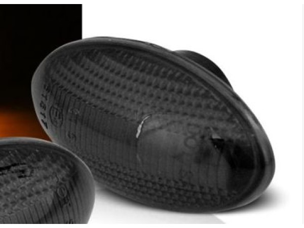 Led φλας για Mini Cooper (2001-2006) - smoke - σετ 2τμχ.