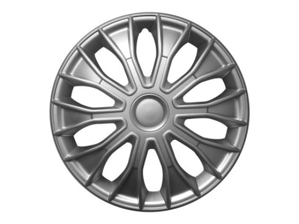 Τάσια αυτοκινήτου WJ-5086-14-A - 14" ιντσών - Ασημί - 4 τμχ.