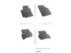 Λαστιχένια πατάκια Frogum για VW Golf 5 plus / Seat Altea (2005-2011) - 4τμχ.