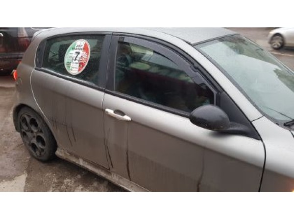 Ανεμοθραύστες Heko για Alfa 147 (2001+) 5 πορτο - 2 τμχ. εμπρός