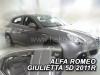 Ανεμοθραύστες Heko για Alfa Romeo Giulietta (2010+) 5 πορτο - 4 τμχ. εμπρός και πίσω