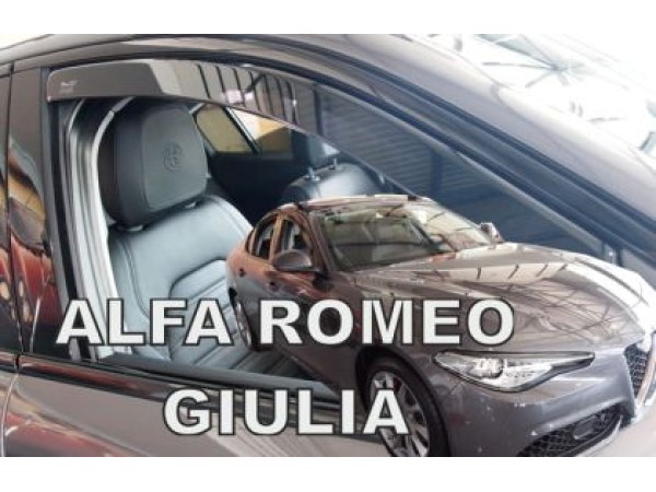Ανεμοθραύστες Heko για ALFA ROMEO GIULIA (2016+) - 2 τμχ. εμπρός