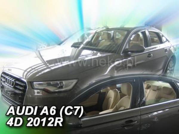 Ανεμοθραύστες Heko για Audi A6 C6 (2011+) sedan - 4 τμχ. εμπρός και πίσω