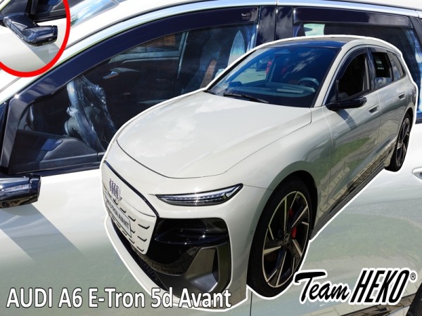 Ανεμοθραύστες Heko για Audi A6 E-tron Avant (2024+) version with cameras - 4τμχ. εμπρός και πίσω Ανεμοθραύστες Heko για Audi A6 E-tron Avant (2024+) version with cameras - 4τμχ. εμπρός και πίσω