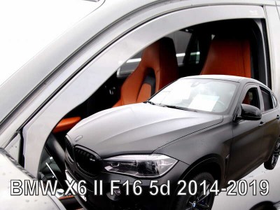 Ανεμοθραύστες Heko για BMW X6 F16 (2014-2019) - 2τμχ. εμπρός Ανεμοθραύστες Heko για BMW X6 F16 (2014-2019) - 2τμχ. εμπρός