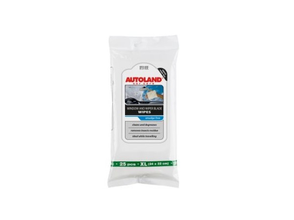 Μαντηλάκια καθαρισμού τζαμιών Glass cleaning wipes XL 25pcs