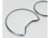 Δαχτυλίδια καντράν για Mercedes W202 (1996-2001) / W208 CLK (1997-2002) / W210 (1995-1999) - ασημένια