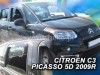 Ανεμοθραύστες Heko για Citroen C3 Picasso (2009+) 5 πορτο - 4 τμχ. εμπρός και πίσω