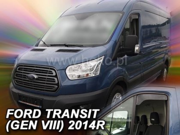 Ανεμοθραύστες Heko για Ford Transit (2013+) μόνο για πάνω