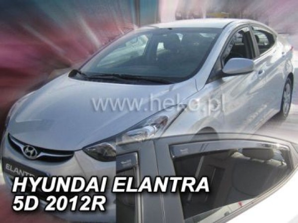 Ανεμοθραύστες Heko για Hyundai Elantra (2010-2015) sedan - 4 τμχ. εμπρός και πίσω