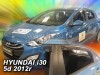 Ανεμοθραύστες Heko για Hyundai i30 (2012-2017) 5 πορτο - 4 τμχ. εμπρός και πίσω