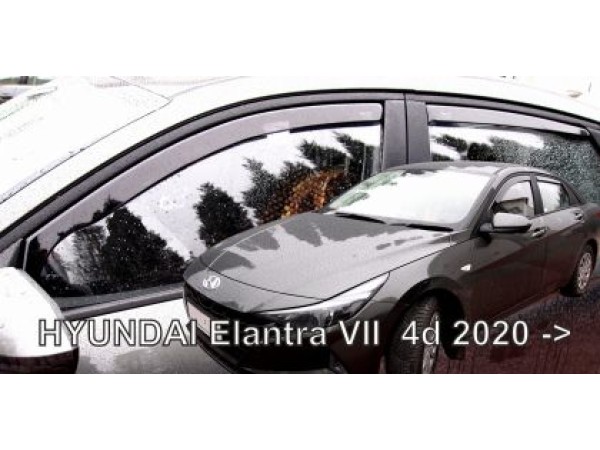 Ανεμοθραύστες Heko για Hyundai Elantra (2020+) sedan - 4τμχ. εμπρός και πίσω