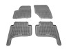 Λαστιχένια πατάκια Rezaw-Plast για VW Touareg / PORSCHE Cayenne (2002-2010) - τύπου σκαφάκι - γκρι - 4τμχ.