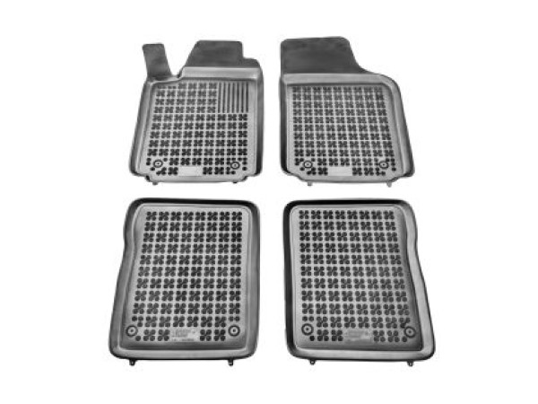 Λαστιχένια πατάκια Rezaw-Plast για Audi A2 (2000-2005) - τύπου σκαφάκι - 4τμχ.