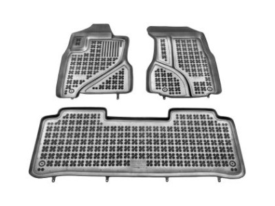 Λαστιχένια πατάκια Rezaw-Plast για HONDA CR-V II (2002-2006) - τύπου σκαφάκι - 3τμχ.