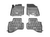 Λαστιχένια πατάκια Rezaw-Plast για CITROEN C1 I (2005-2014) / PEUGEOT 107 (2005-2014) / TOYOTA AYGO I (2005-2014) - τύπου σκαφάκι - 4τμχ.