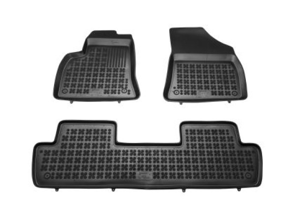 Λαστιχένια πατάκια Rezaw-Plast για Peugeot 5008 (2010+) - τύπου σκαφάκι - 3τμχ.