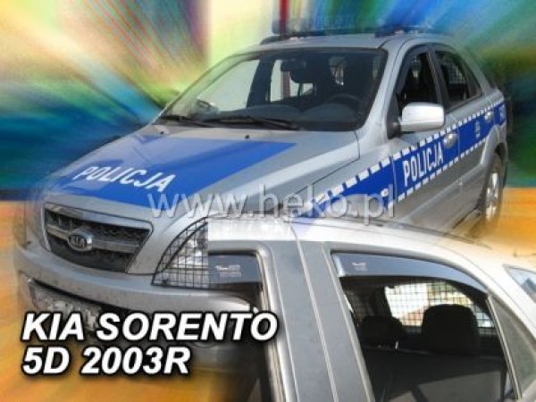 Ανεμοθραύστες Heko για Kia Sorento (2002-2009) 5 πορτο - 4 τμχ. εμπρός και πίσω