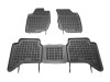 Λαστιχένια πατάκια Rezaw-Plast για Toyota Hilux 4d (2005-2014) - τύπου σκαφάκι - 3τμχ.