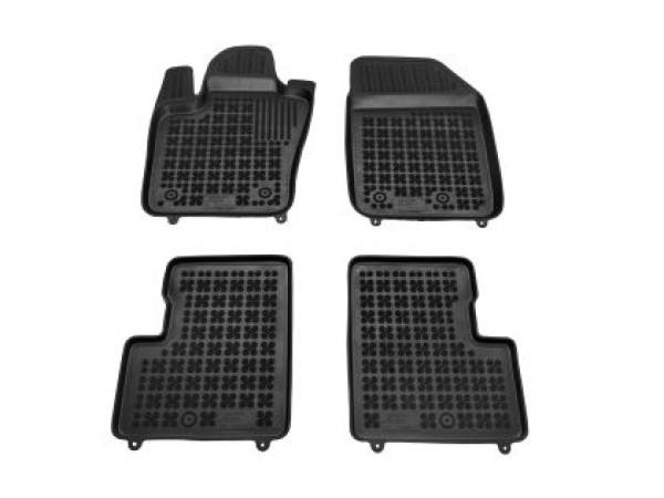 Λαστιχένια πατάκια Rezaw-Plast για FIAT 500X (2014-2023) - τύπου σκαφάκι - 4τμχ.