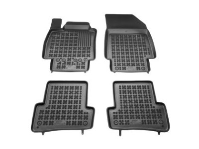 Λαστιχένια πατάκια Rezaw-Plast για Renault Clio (2005-2012) / Clio IV (2012-2019) / Renault Captur (2013-2019) - τύπου σκαφάκι - 4τμχ.