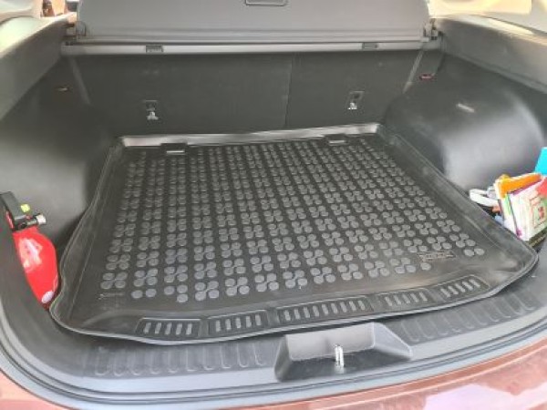 Πατάκι για πορτ - μπαγκάζ λαστιχένιο για Honda CR-V (2018-2022) / HAVAL H6 (2021+) - 5 seats upper floor - Rezaw-Plast - 1τμχ.