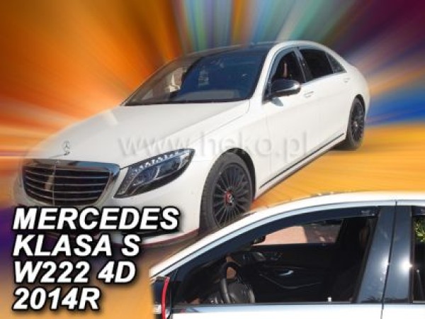 Ανεμοθραύστες Heko για Mercedes S-Class W222 (2013+) sedan - 2 τμχ. εμπρός