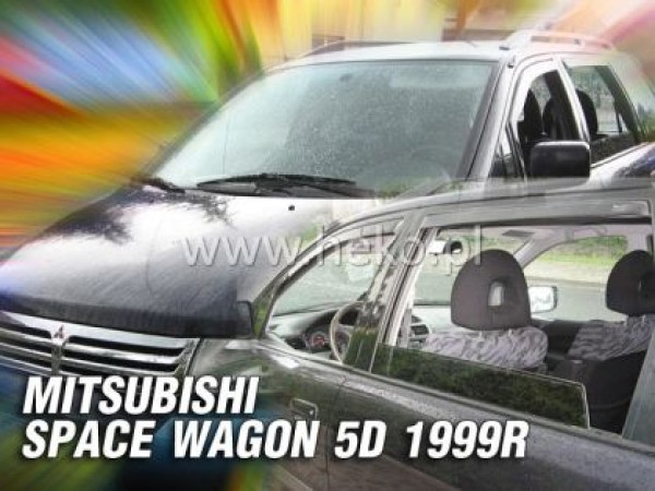 Ανεμοθραύστες Heko για Mitsubishi Space Wagon Santana (1991-1998) 5 πορτο - 4 τμχ. εμπρός και πίσω
