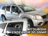 Ανεμοθραύστες Heko για Mitsubishi Endeavor (2004+) 5 πορτο - 4 τμχ. εμπρός και πίσω