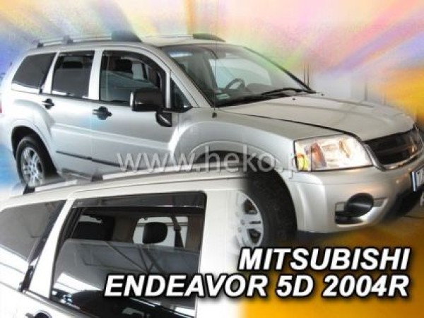 Ανεμοθραύστες Heko για Mitsubishi Endeavor (2004+) 5 πορτο - 4 τμχ. εμπρός και πίσω