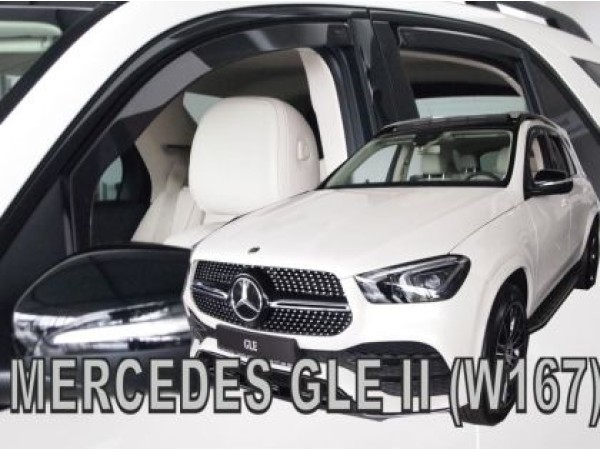 Ανεμοθραύστες Heko για MERCEDES GLE II (W167) (2019+) - 4 τμχ. εμπρός και πίσω