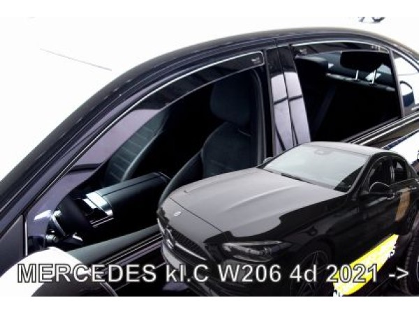 Ανεμοθραύστες Heko για Mercedes C W206 4D (2021+) Sedan - 4 τμχ. εμπρός και πίσω