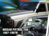 Ανεμοθραύστες Heko για Nissan Patrol (1997+) 5 πορτο - 4 τμχ. εμπρός και πίσω