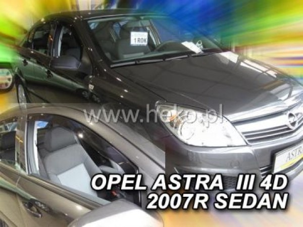 Ανεμοθραύστες Heko για Opel Astra H (2004-2012) 5 πορτο - 4 τμχ. εμπρός και πίσω