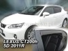 Ανεμοθραύστες Heko για Lexus CT 200H (2011+) 5 πορτο - 4 τμχ. εμπρός και πίσω