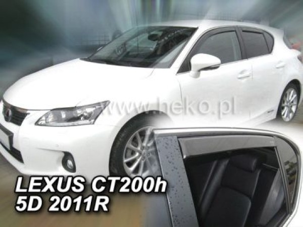 Ανεμοθραύστες Heko για Lexus CT 200H (2011+) 5 πορτο - 4 τμχ. εμπρός και πίσω