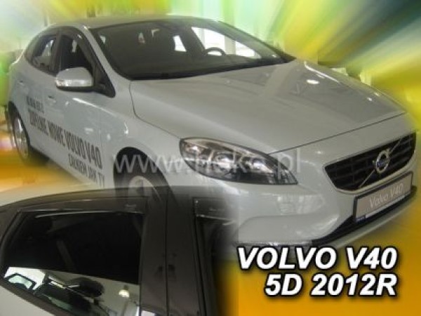 Ανεμοθραύστες Heko για Volvo V40 (2012+) 5 πορτο - 4 τμχ εμπρός και πίσω