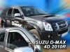 Ανεμοθραύστες Heko για Isuzu Rodeo (1994-1997) 5 πορτο - 2 τμχ. εμπρός