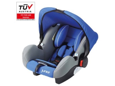 Παιδικό κάθισμα αυτοκινήτου με χερούλι Junior - Bambini - μπλε χρώμα