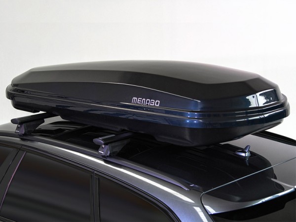 Μπαγκαζιέρα οροφής Menabo Diamond 500 Black, Max 75kg, 2090x366x790mm