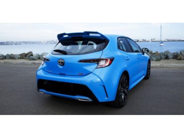 Αεροτομή οροφής για Toyota Corolla hatchback (2018+)- μαύρη γυαλιστερή