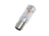Led λάμπα τύπου BA15W με 6 SMD led 2323 και ανακλαστήρα - διπλού φωτισμού λευκή - 1τμχ.