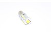 Led λάμπα για 24 V τύπου BA9S 5W με 10 SMD led - 1τμχ.