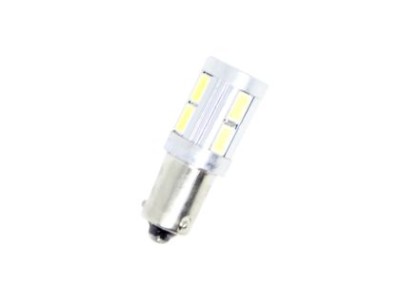 Led λάμπα για 24 V τύπου BA9S 5W με 10 SMD led - 1τμχ.